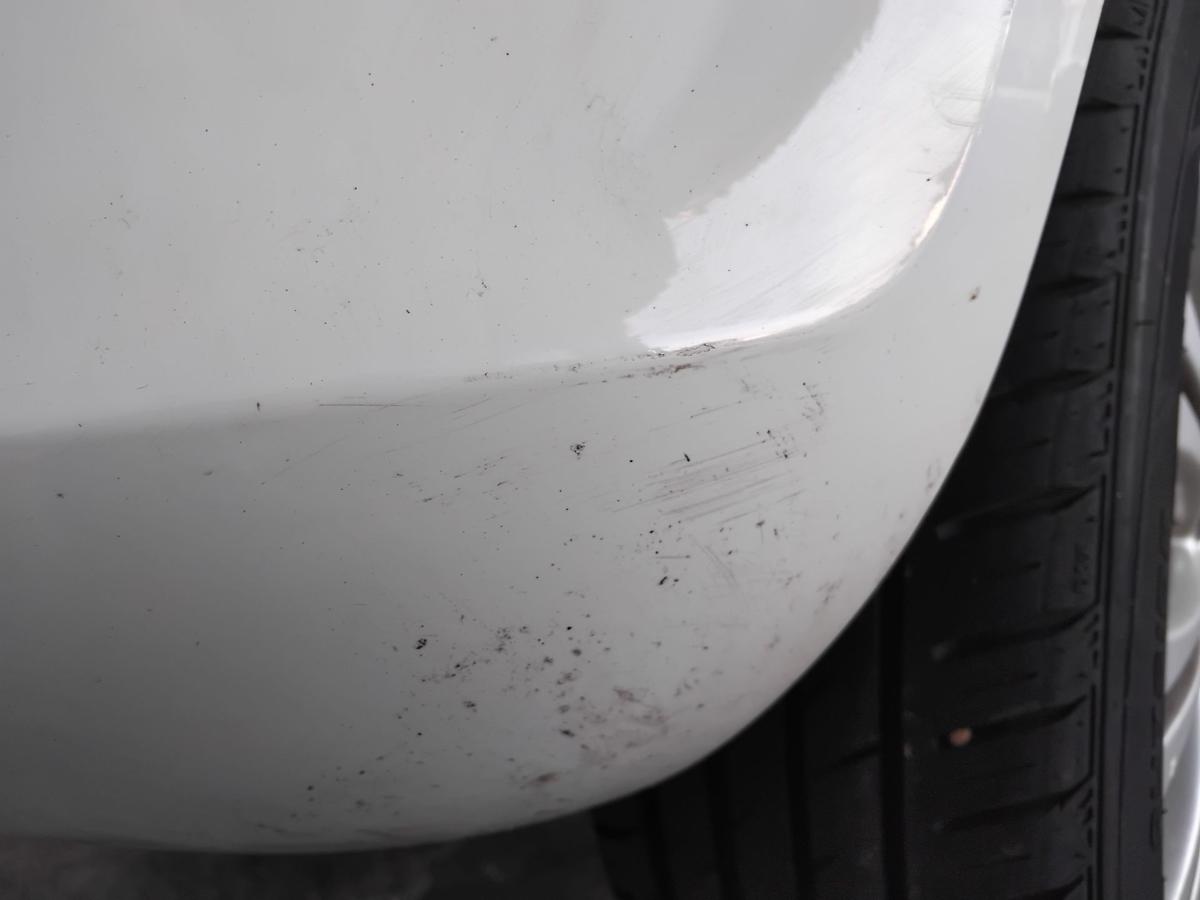 Opel Corsa D original Stossf&auml;nger hinten PDC 3-T&uuml;rer BJ2011 Z474 casablancaweiss