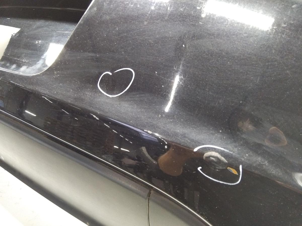 VW Golf 6 original Stoßfänger Stoßstange hinten Fließheck BJ2011 LC9X Deep Black