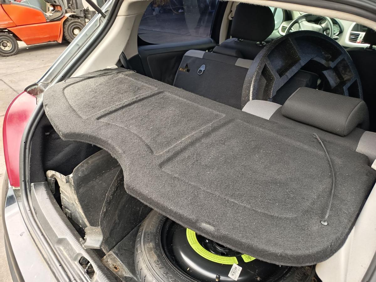 Peugeot 207 original Hutablage Abdeckung Koffer/Laderaum schwarz Bj 2008