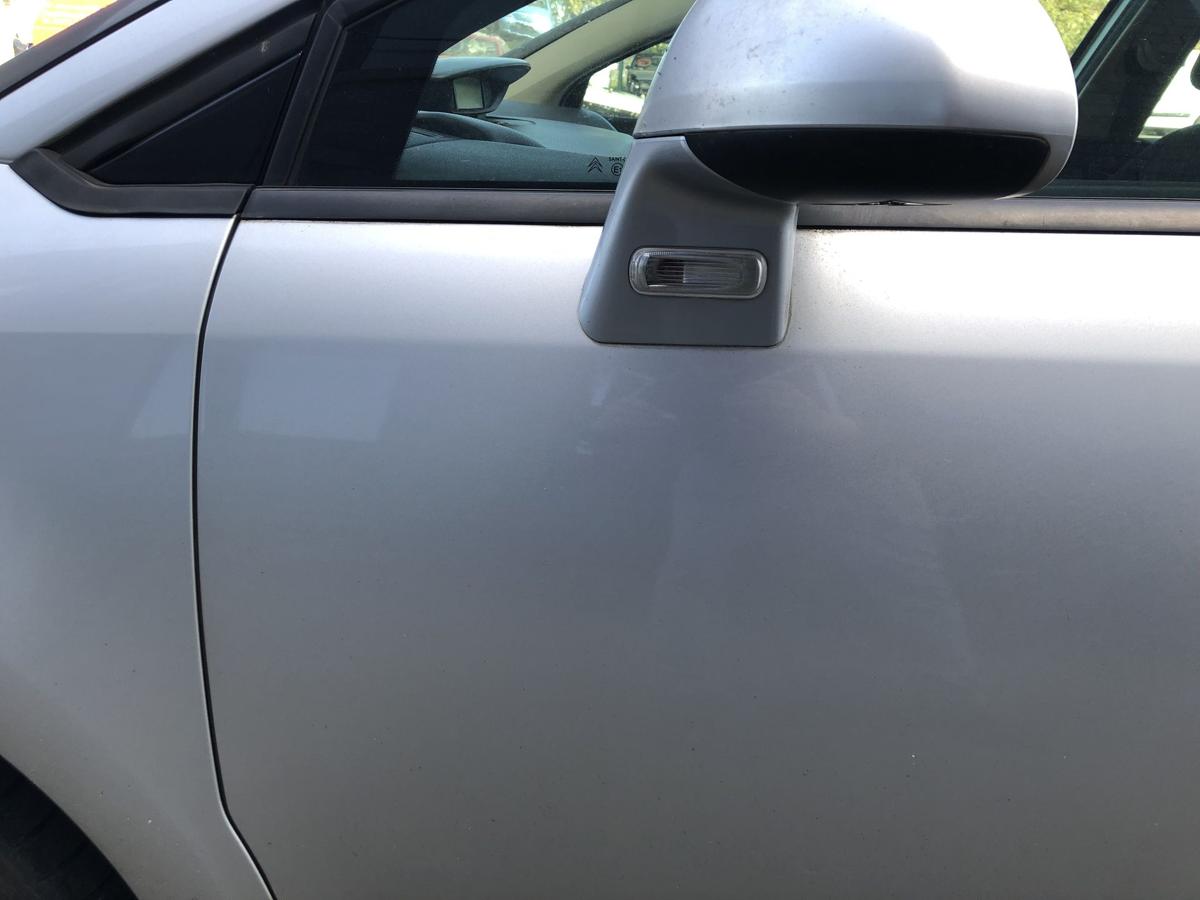Citroen C4 Typ L T&uuml;r vorn links Fahrert&uuml;r im Rohbau 5 t&uuml;rig EZR Aluminium Grau