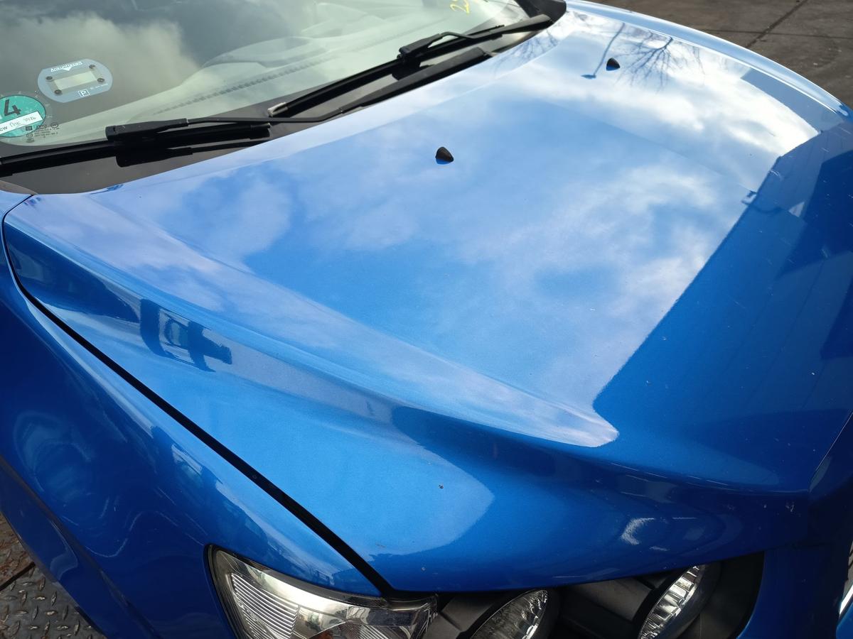 Chevrolet Aveo T300 Bj 2012 original Motorhaube Deckel vorn WA895T BIMINI BLUE