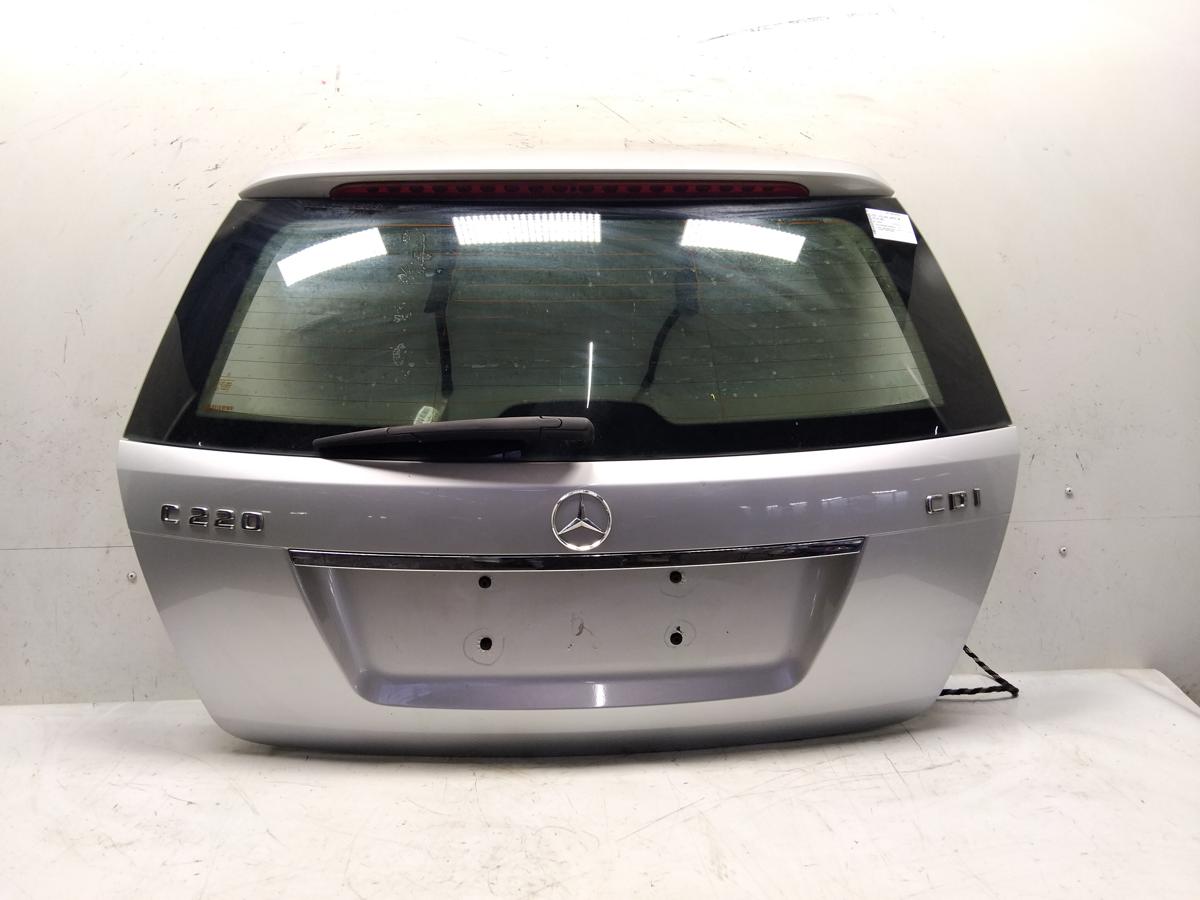 Mercedes C-Klasse 204 Kombi Heckklappe iridiumsilber mit Heckscheibe Bj.2008