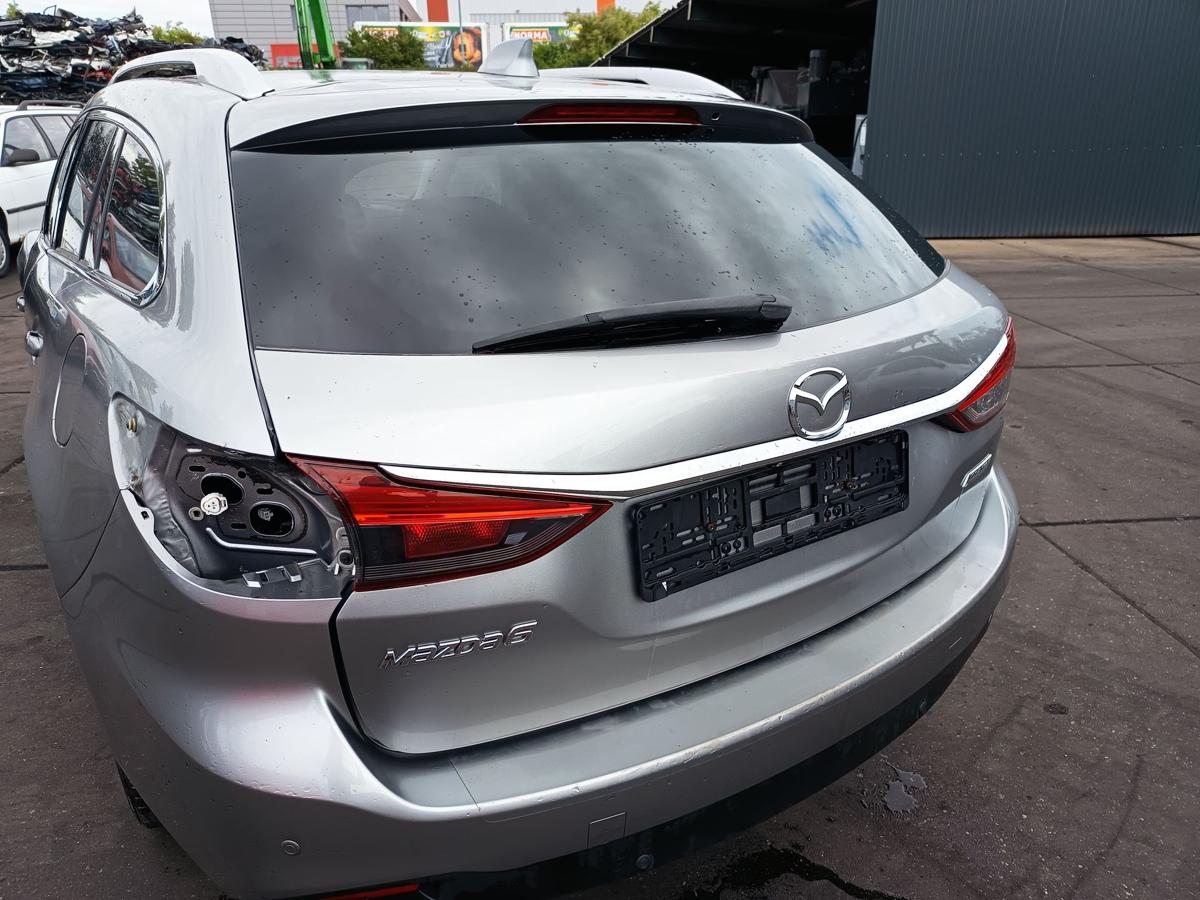 Mazda 6 Kombi GJ orig Heckklappe mit Scheibe Kofferraum 38P Silber met Bj 2015