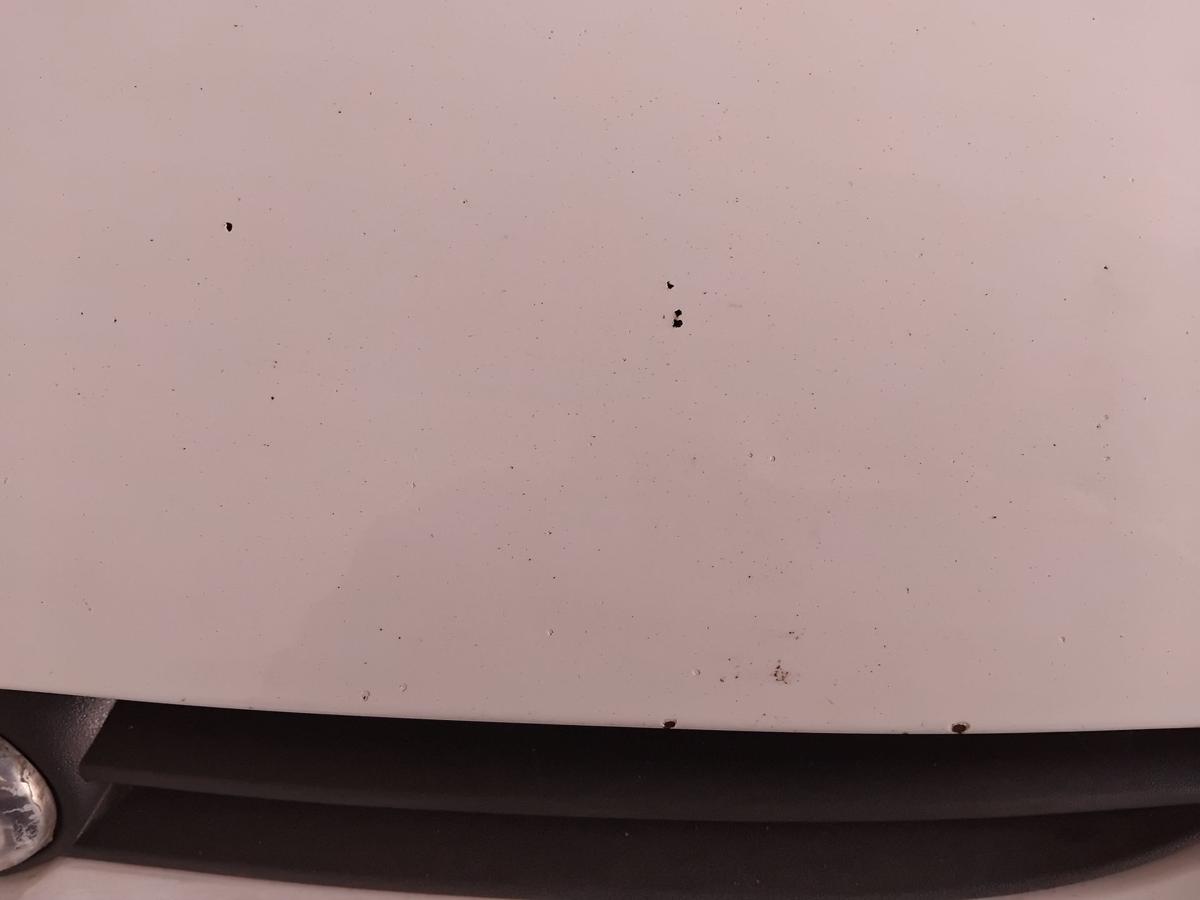 Ford Fiesta JA8 original Motorhaube frostweiß BJ2009