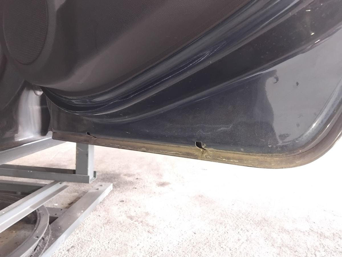 Opel Corsa D T&uuml;r hinten links GEU Ozeanblau Metallic Z22A 5-t&uuml;rig BJ2014