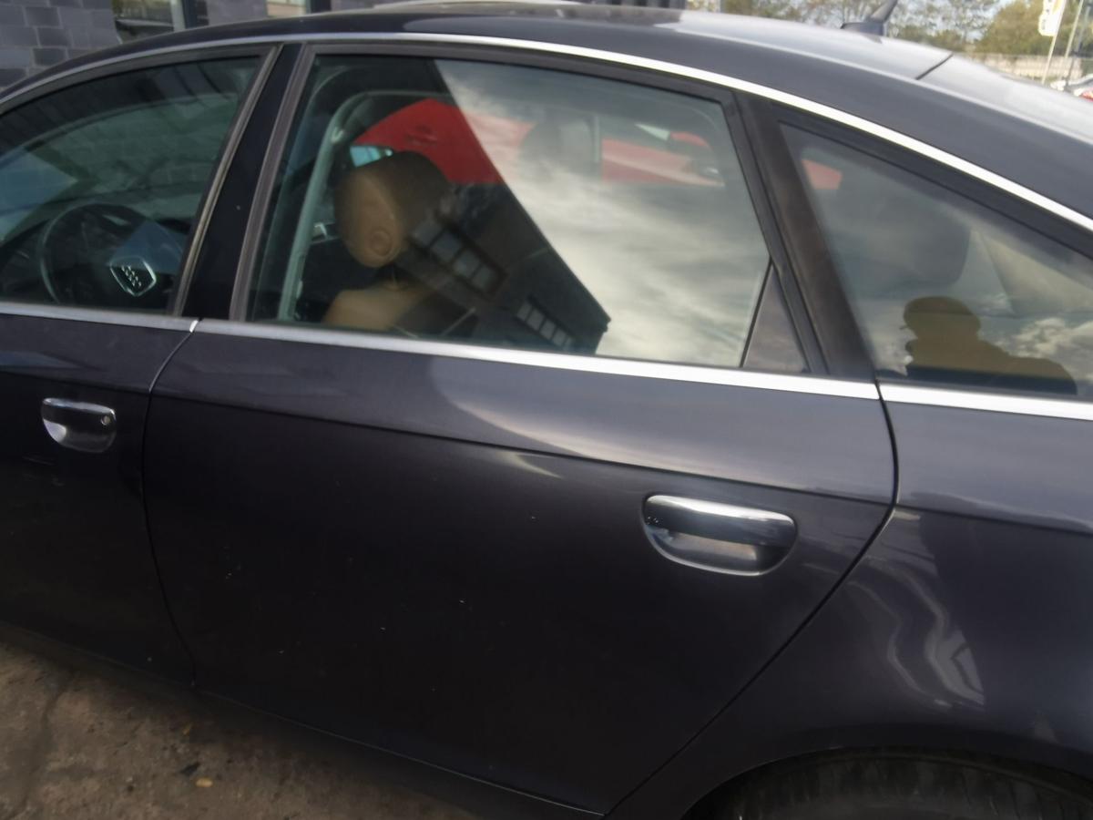 Audi A6 4F Tür Autotür Fondtür Rohbautür hinten links Limo LZ7Q Austerngrau TEXT