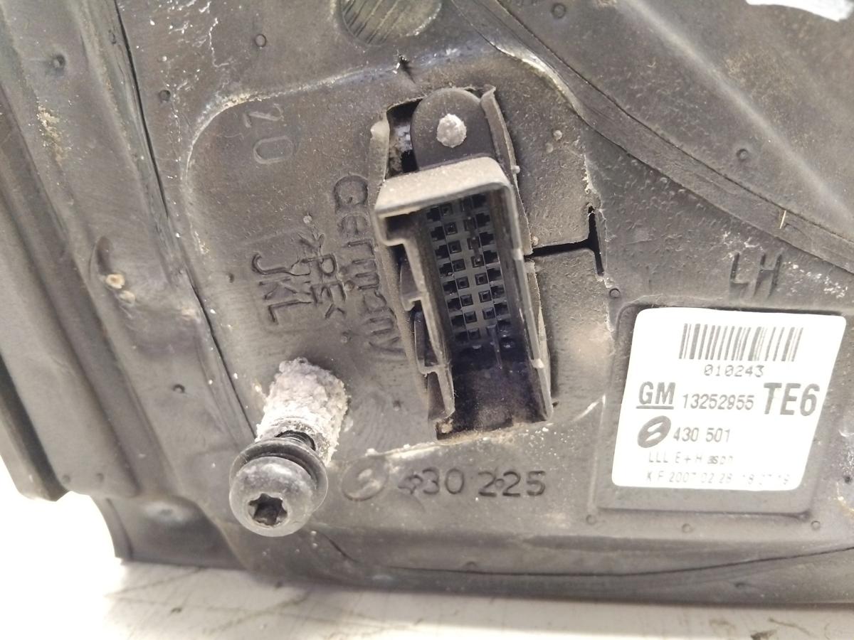 Opel Astra H orig Au&szlig;enspiegel links Z157 Starsilber elektrisch beheizt BJ2007