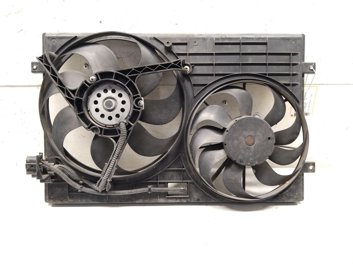 Skoda Fabia 1 6Y original Doppelektrol&uuml;fter mit Zarge 1.4 74kw BBZ BJ2004