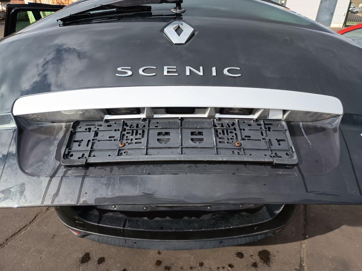 Renault Grand Scenic 3 original Heckklappe mit Scheibe 676 Perlschwarz Bj 2009