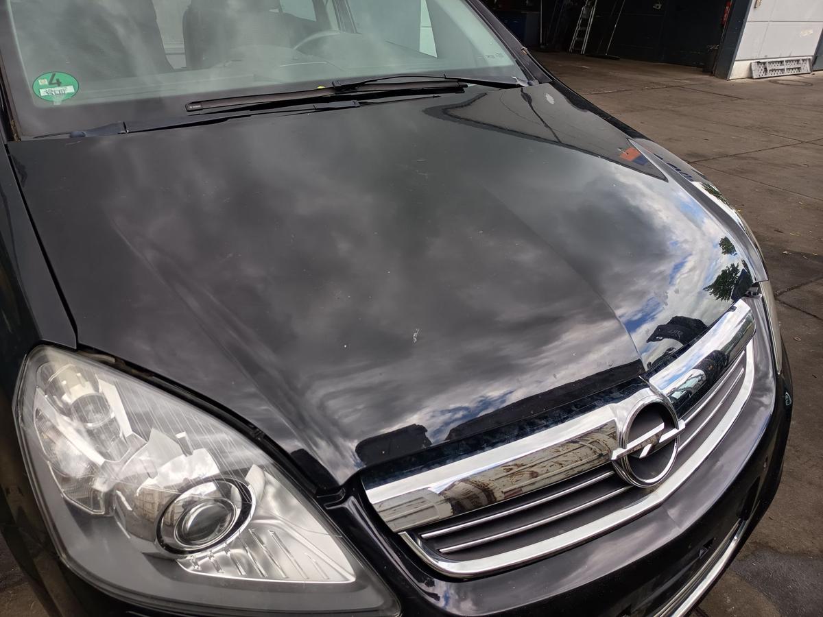 Opel Zafira B original Motorhaube Z20R Saphirschwarz Facelift Bj 2011