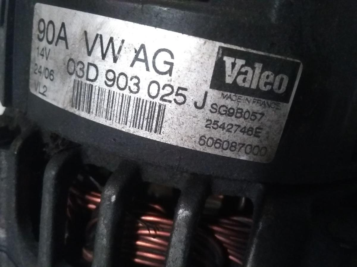 VW Polo 9N3 original Lichtmaschine Generator 1.2 47kw Bj.2006