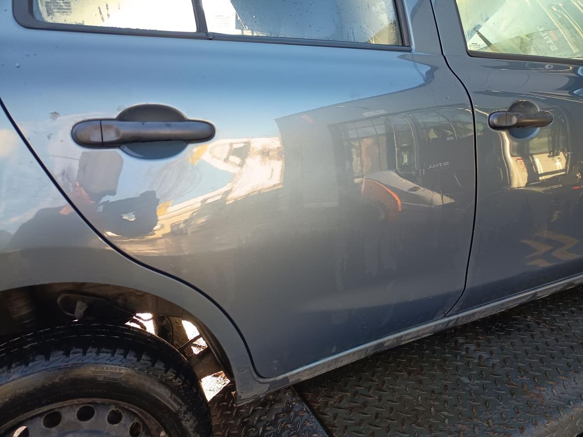 Nissan Micra K13 orig T&uuml;r hinten rechts 5trg Beifahrerseite FAA Green bis Bj2013