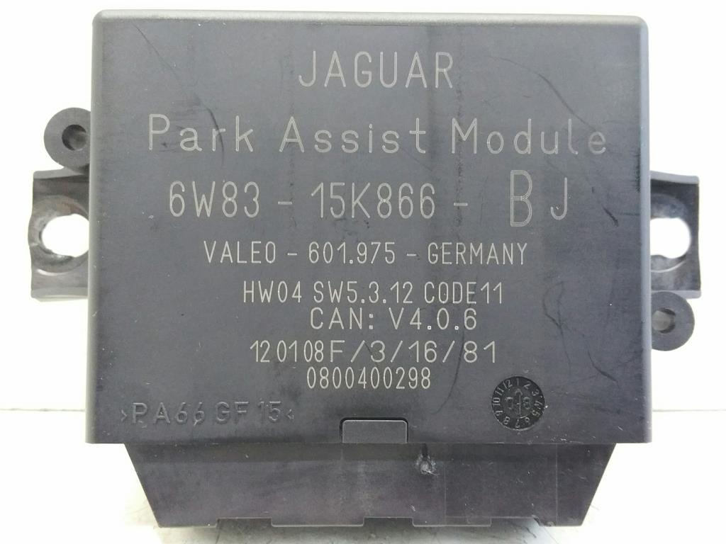 Jaguar XF X250 Bj.08 Steuergerät Einparkhile PDC 6W8315K866BJ VALEO