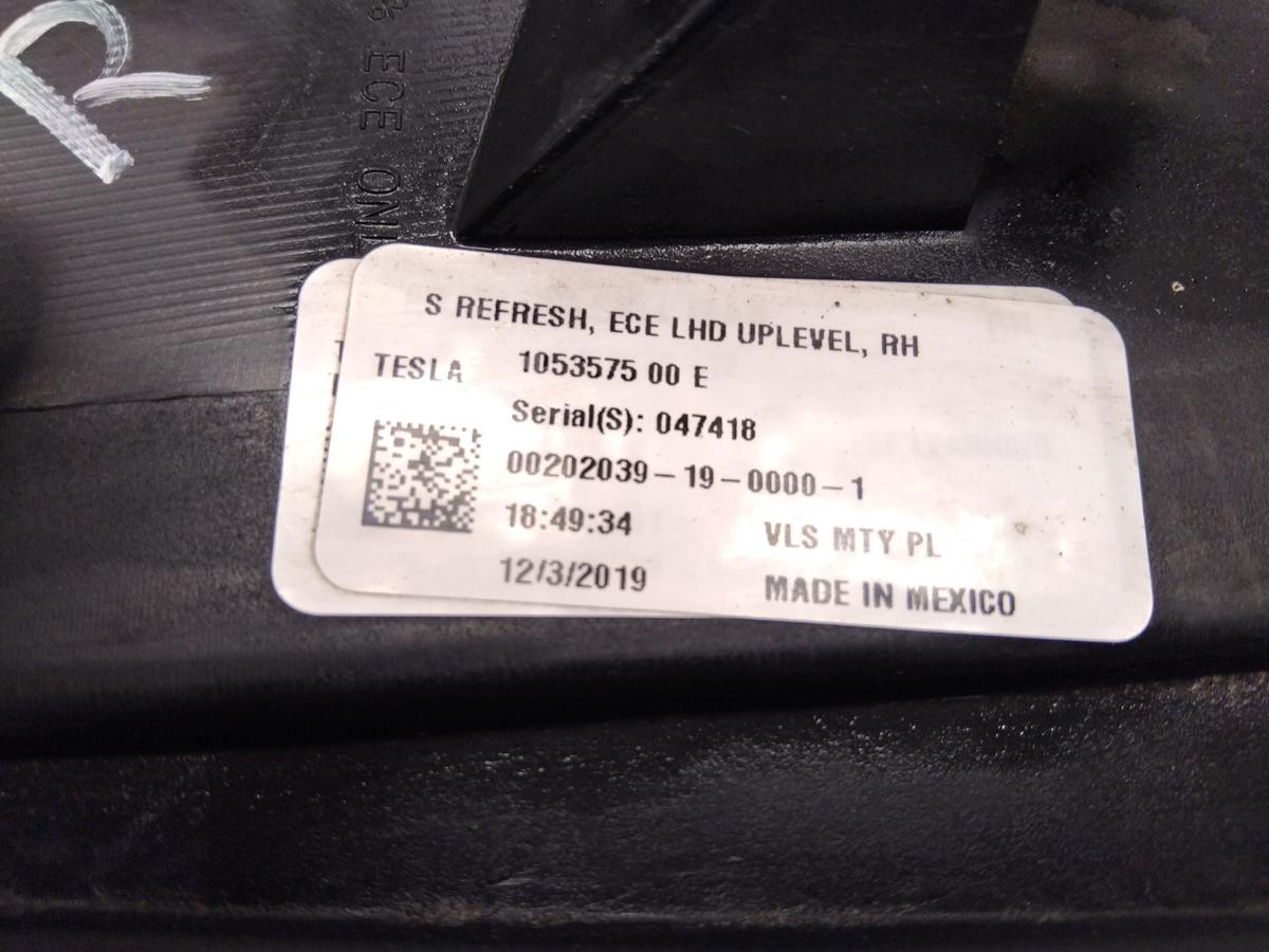 Tesla Model S Facelift original LED Scheinwerfer rechts 1053575-00-E Bj.2019