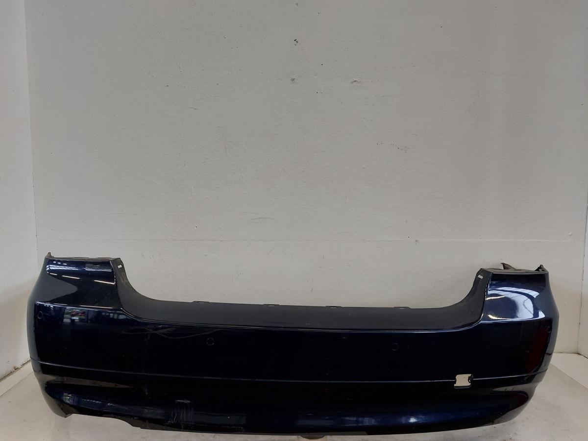 BMW 3er E90 Sto&szlig;f&auml;nger hinten Hecksch&uuml;rze mitz PDC Limo A35 Monacoblau Metallic