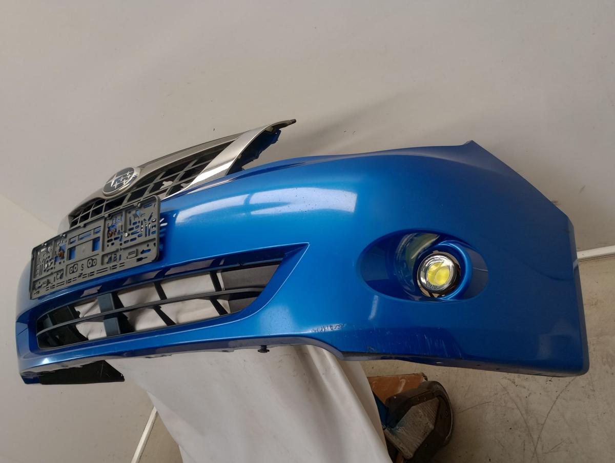 Subaru Impreza GH GR orig Stoßstange vorn NSW 02C Blau Bj 2010