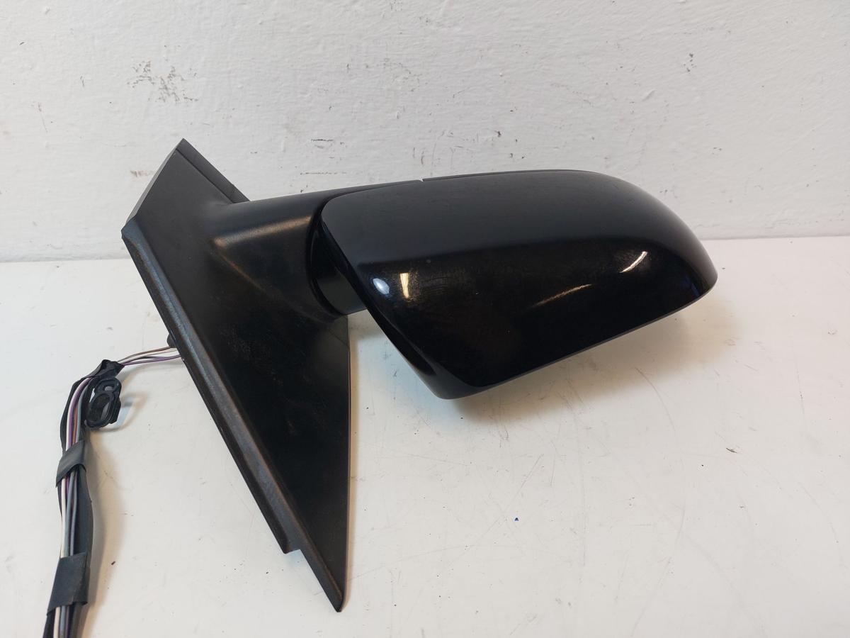 VW Polo 9N1 Aussenspiegel R&uuml;ckspiegel Spiegel elek rechts L041 schwarz