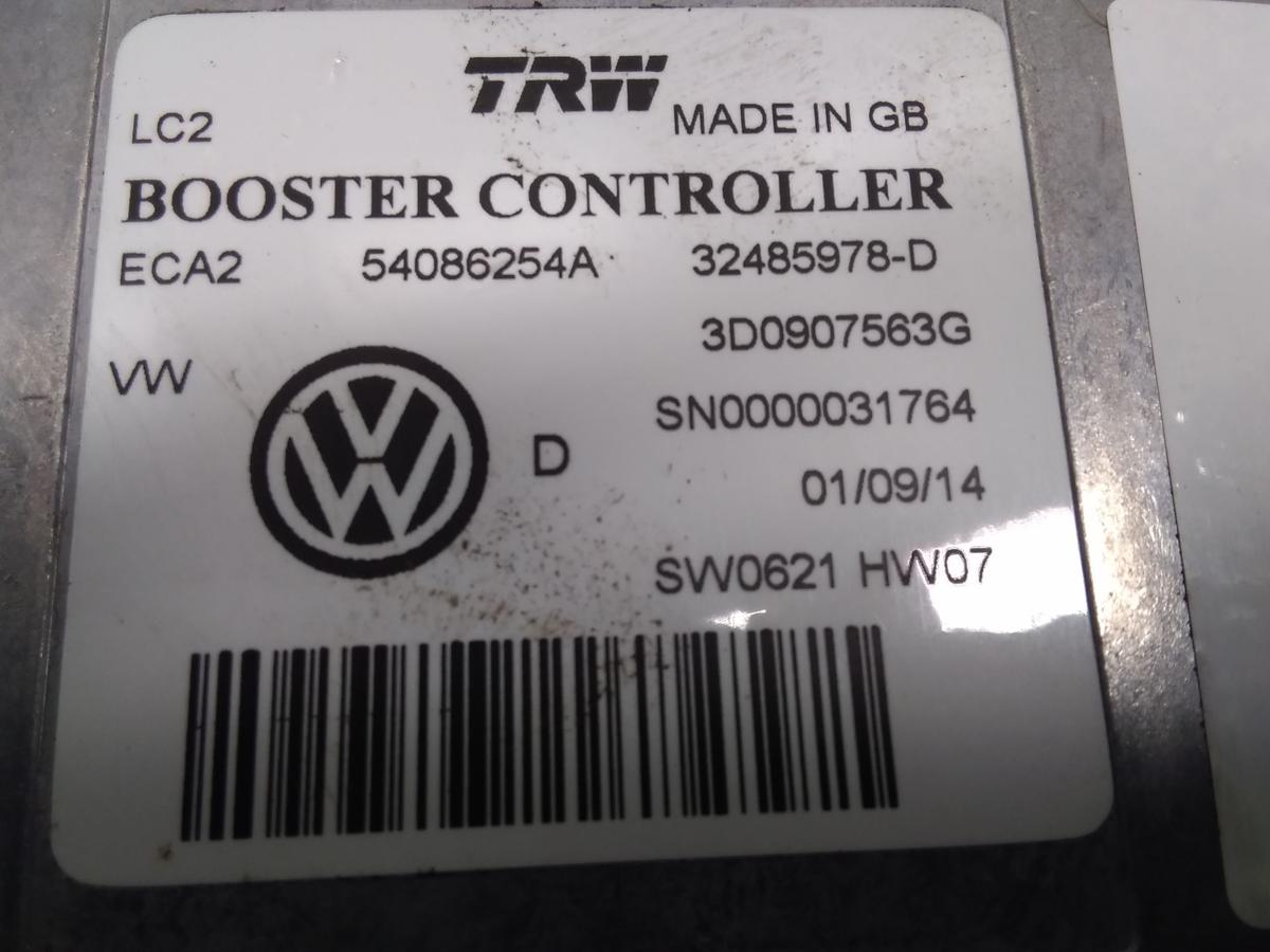 VW Phaeton GP4 original Steuergerät ADR Booster Controller 3D0907563G Bj.2015