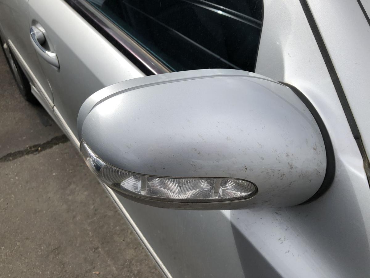 Mercedes E Klasse W211 Au&szlig;enspiegel rechts Seitenspiegel elekt 744 silber