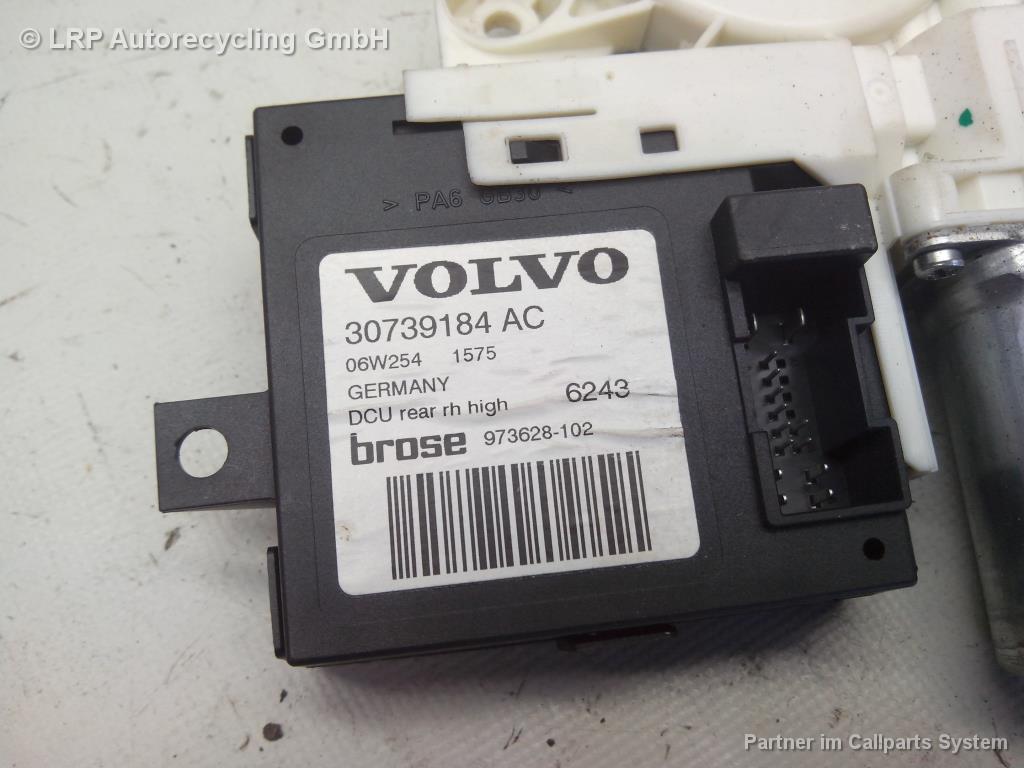 Volvo V50 BJ2006 Motor Fensterheber hinten rechts 992764100 30739184