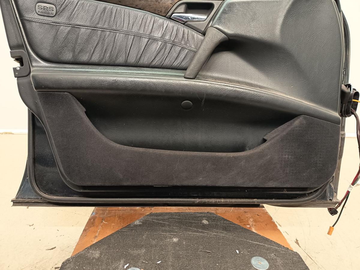 Mercedes E-Klasse S210 original T&uuml;r vorne links 189 Smaragdschwarz Baujahr 1998