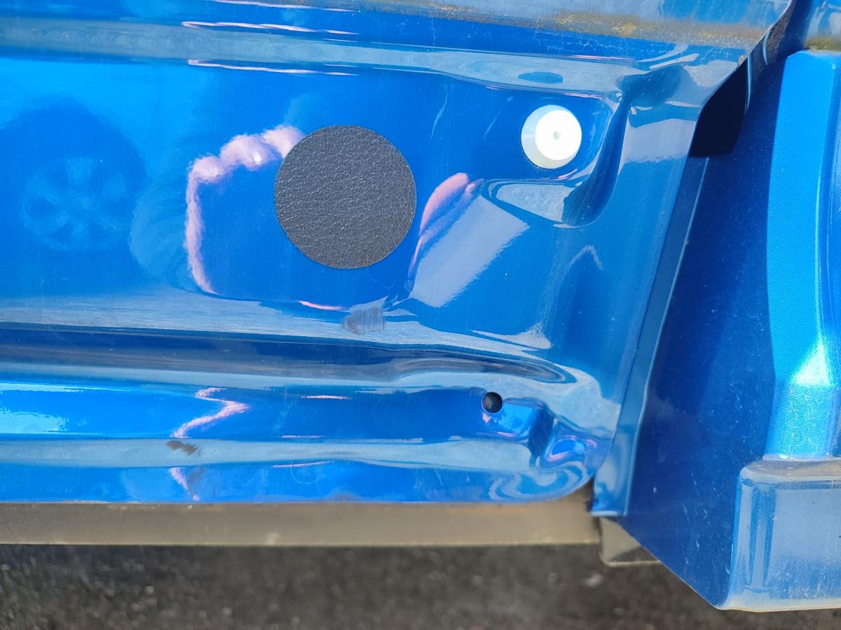 Mitsubishi Eclipse Cross original T&uuml;r Fahrert&uuml;r links vorn D06B blau T&uuml;rscheibe