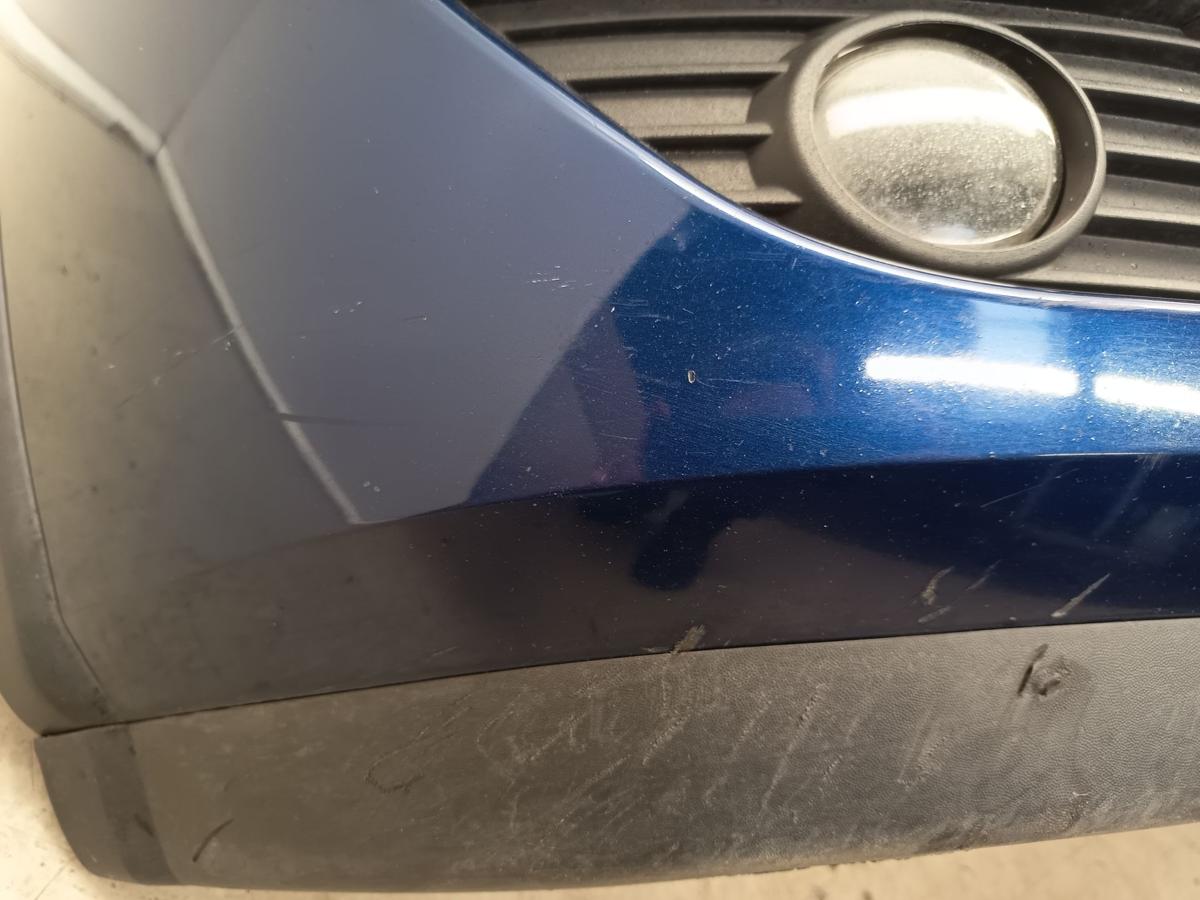 Opel Corsa C Bj 2005 Facelift original Stoßfänger Stoßstange vorn Z21B Ultrablau