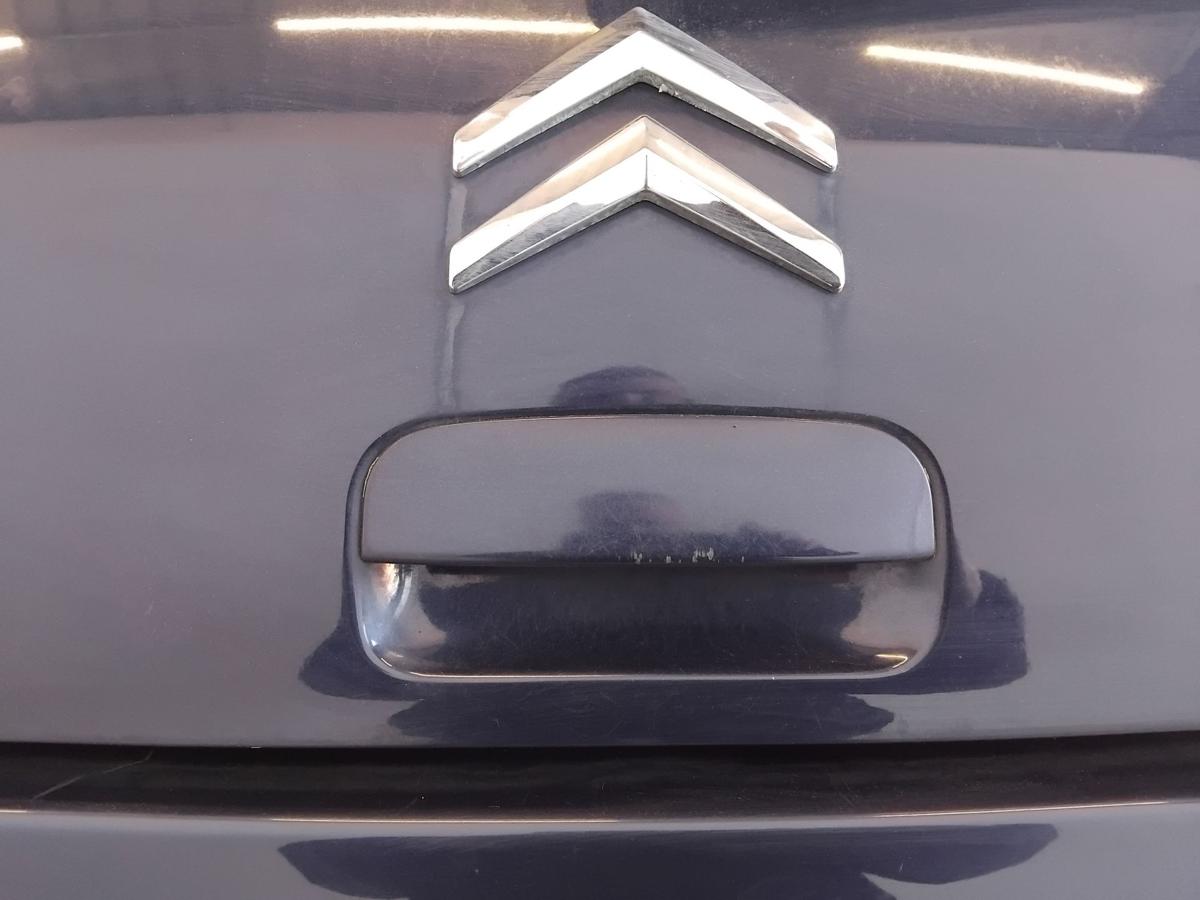 Citroen C4 3-t&uuml;rig Coupe Heckklappe mit Scheibe und Spoiler BJ2007 Orientalblau