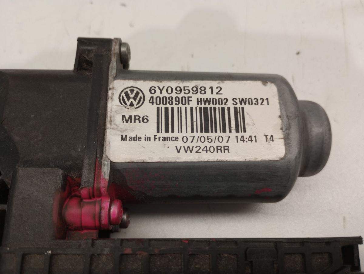 VW Polo 9N3 original Fensterhebermotor hinten rechts 6Y0959812 BJ2007