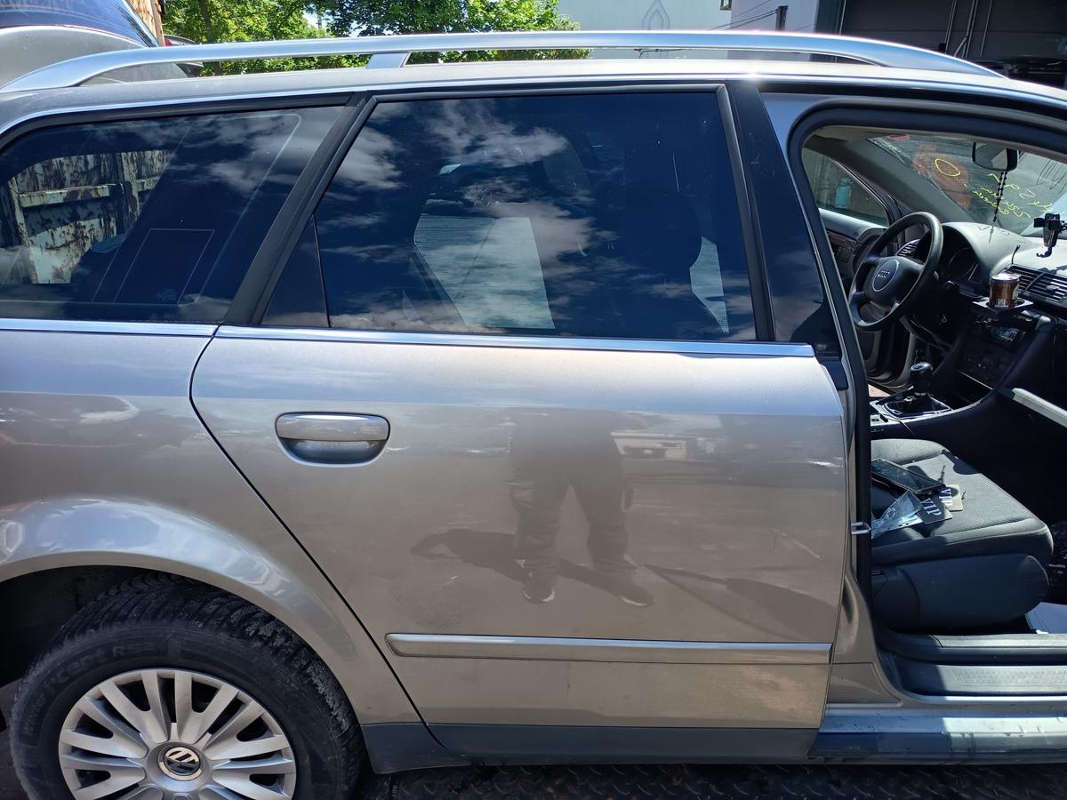 Audi A4 B6 Avant original T&uuml;r hinten rechts Fond Y7Q Atlasgrau Bj 2003