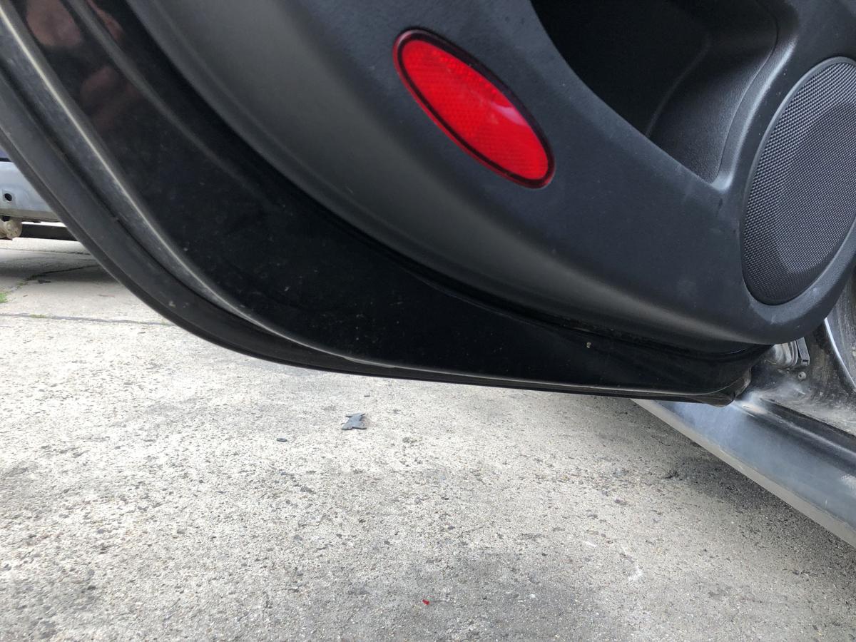Renault Laguna III 3 T&uuml;r hinten links Fondt&uuml;r im Rohbau NV676 Black Noir Nacre