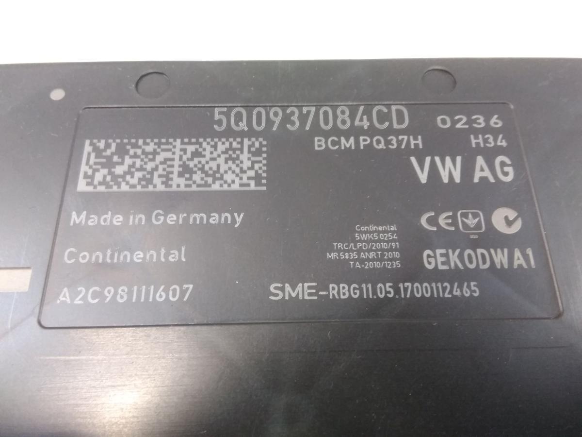 VW Golf 7 original Bordnetzsteuerger&auml;t BCM 5Q0937084CD BJ2017