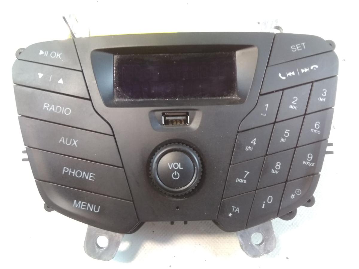 Ford Transit 7 V363 original Radiobedienteil mit Display BK3T-18D815-BG Bj.2019