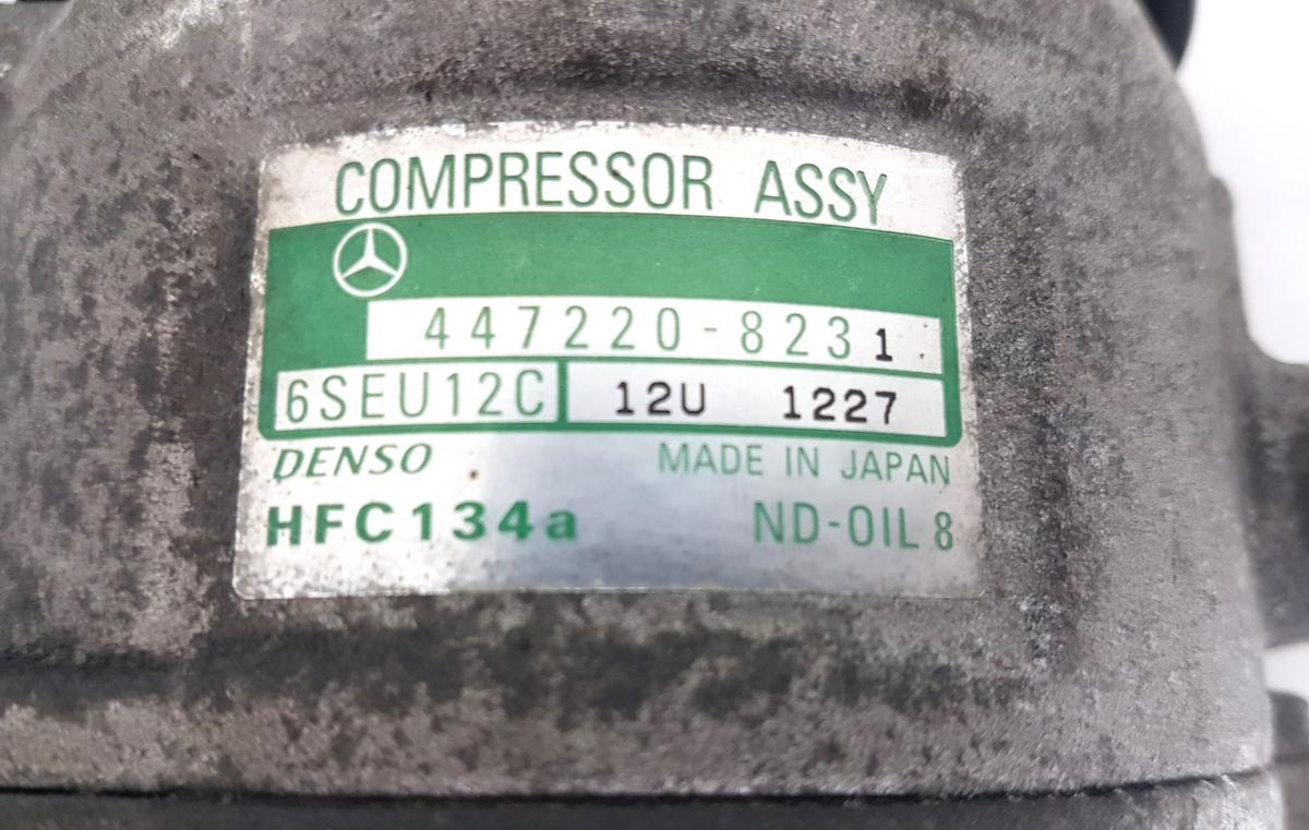 Mercedes A Klasse W168 Klimakompressor 4472208231 Bj2000 1,4 60kw 166940