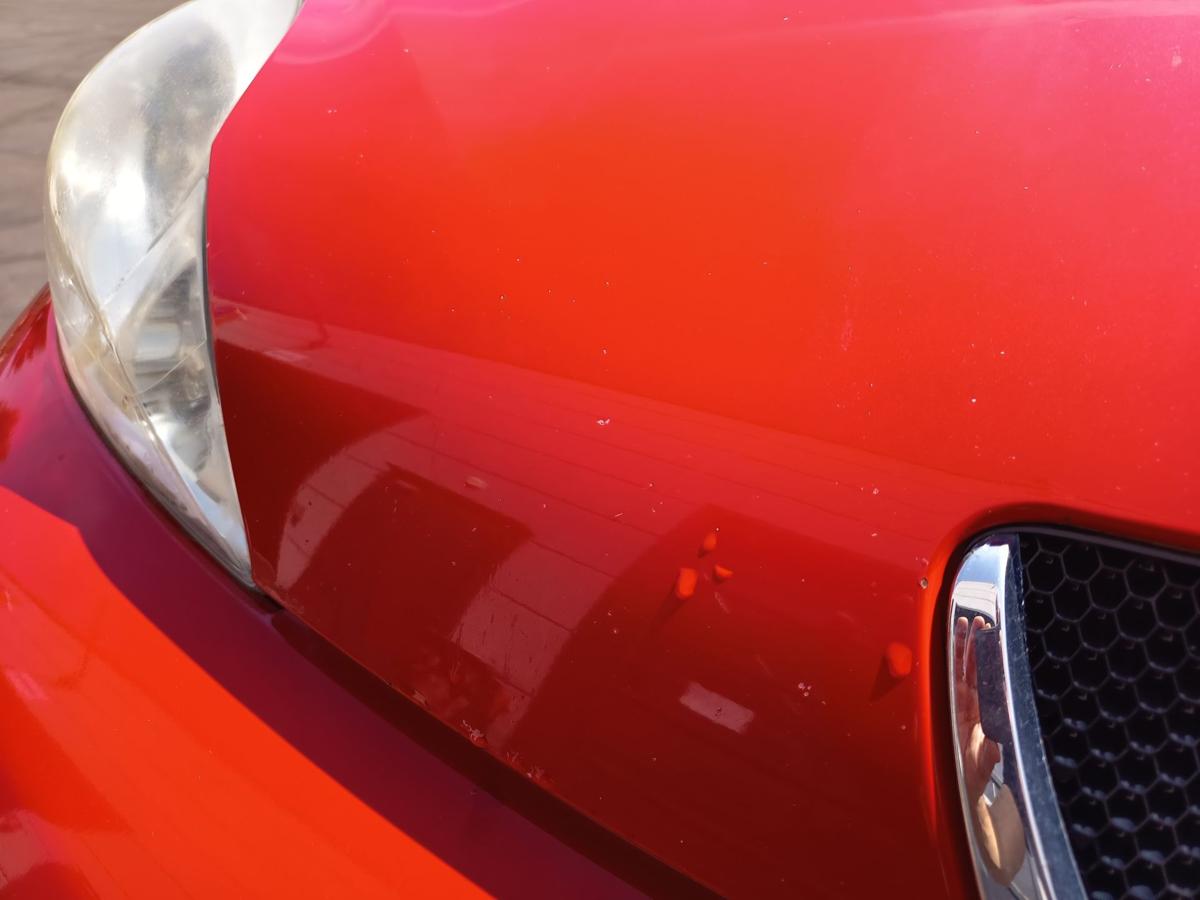 Peugeot 107 original Motorhaube Klappe/Deckel vorn/Front KJH Scarletrot Bj 2008