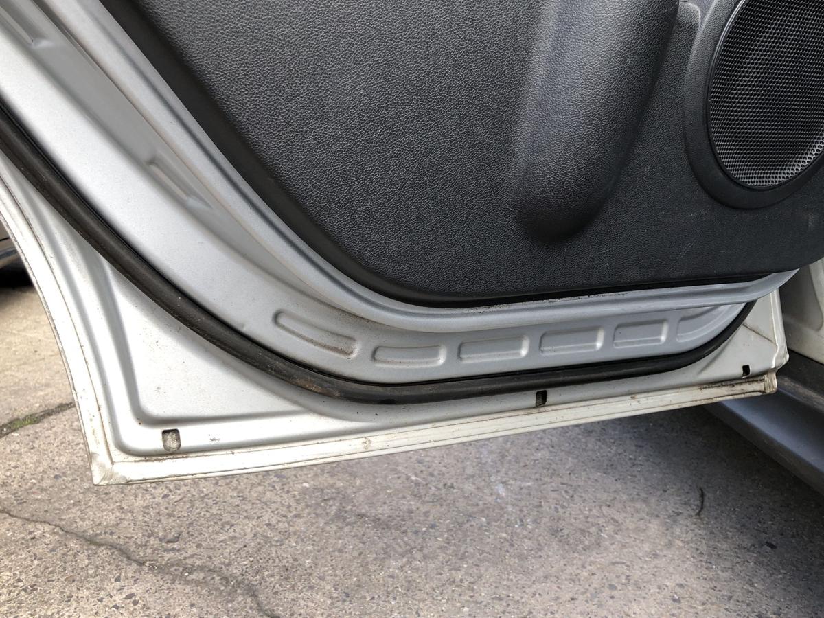 Mercedes W169 A Klasse Mopf T&uuml;r hinten links Fondt&uuml;r Rohbau 761 Polarsilber