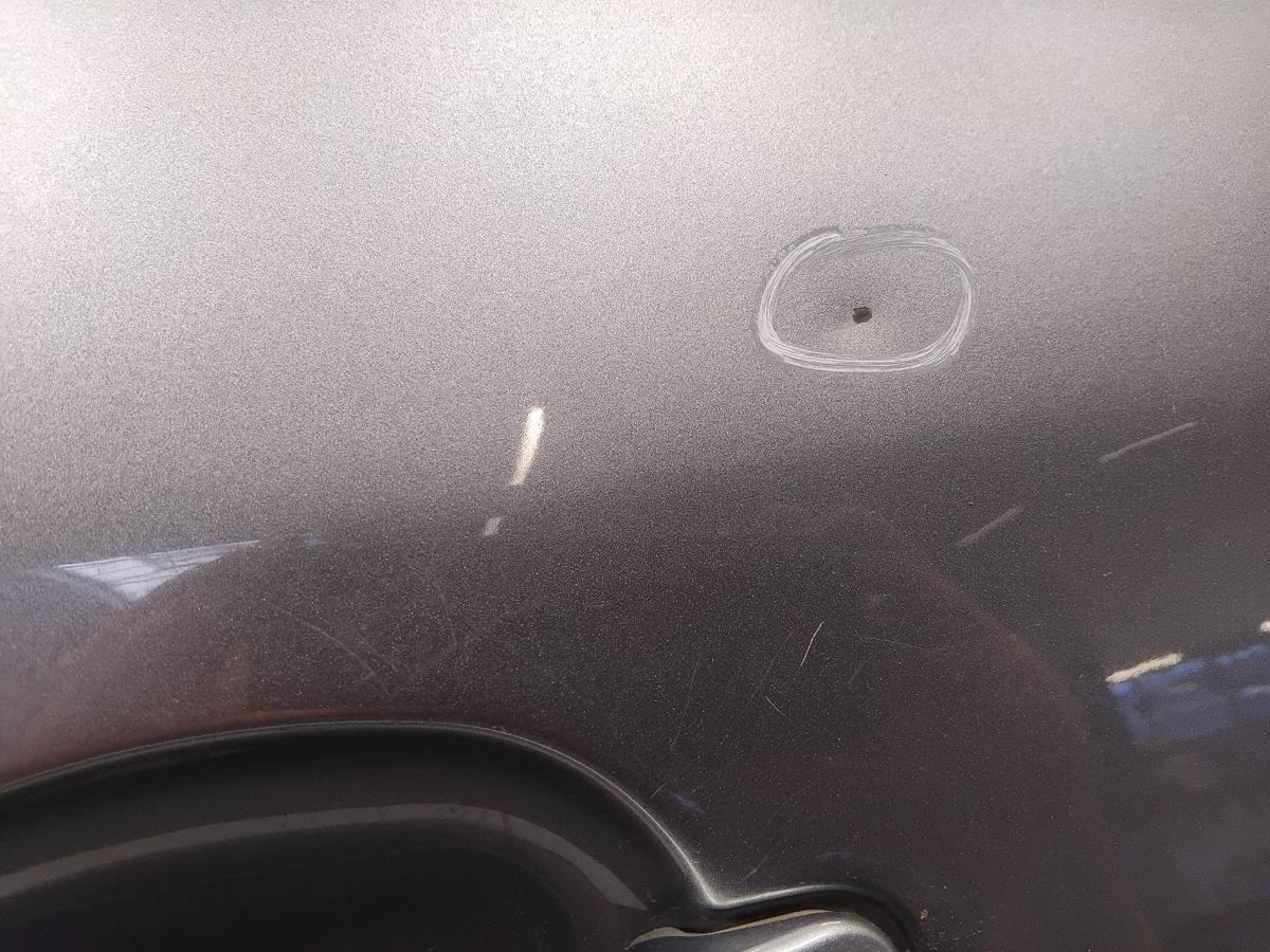 Skoda Fabia 2 5J Facelift T&uuml;r vorn rechts Beifahrert&uuml;r LF8L Platingrau BJ2013