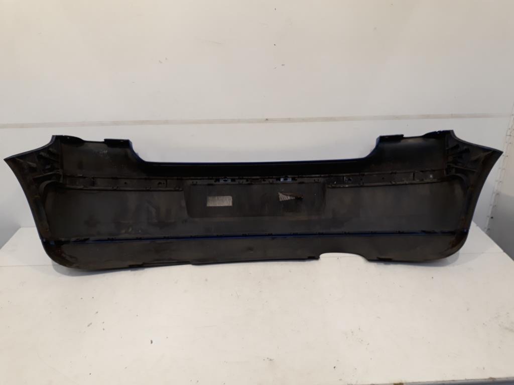 VW Polo 9n BJ 2004 Stoßstange hinten Stoßfänger Blau