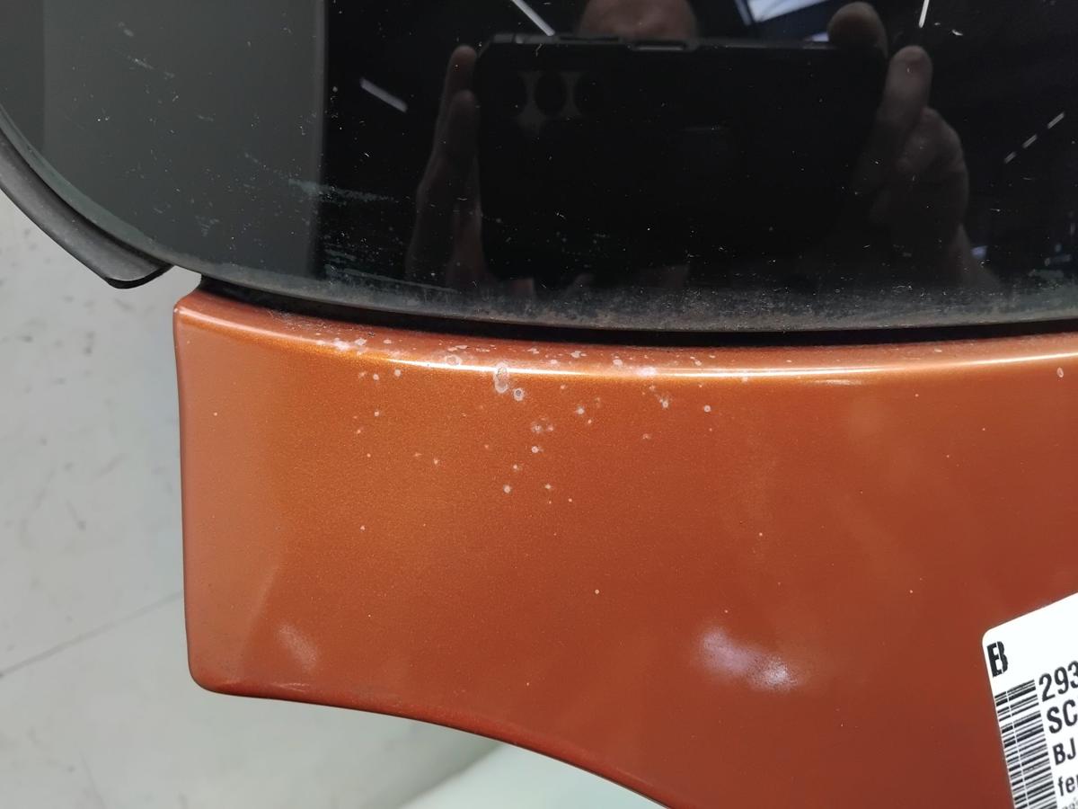 Renault Modus Heckklappe feuerrotmetallic TE876 mit Heckscheibe Bj.2005