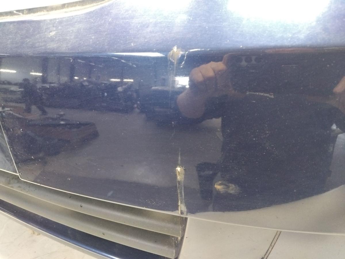 Opel Meriva A original Stoßstange Stossfänger vorn 4CU Ultrablau BJ2003