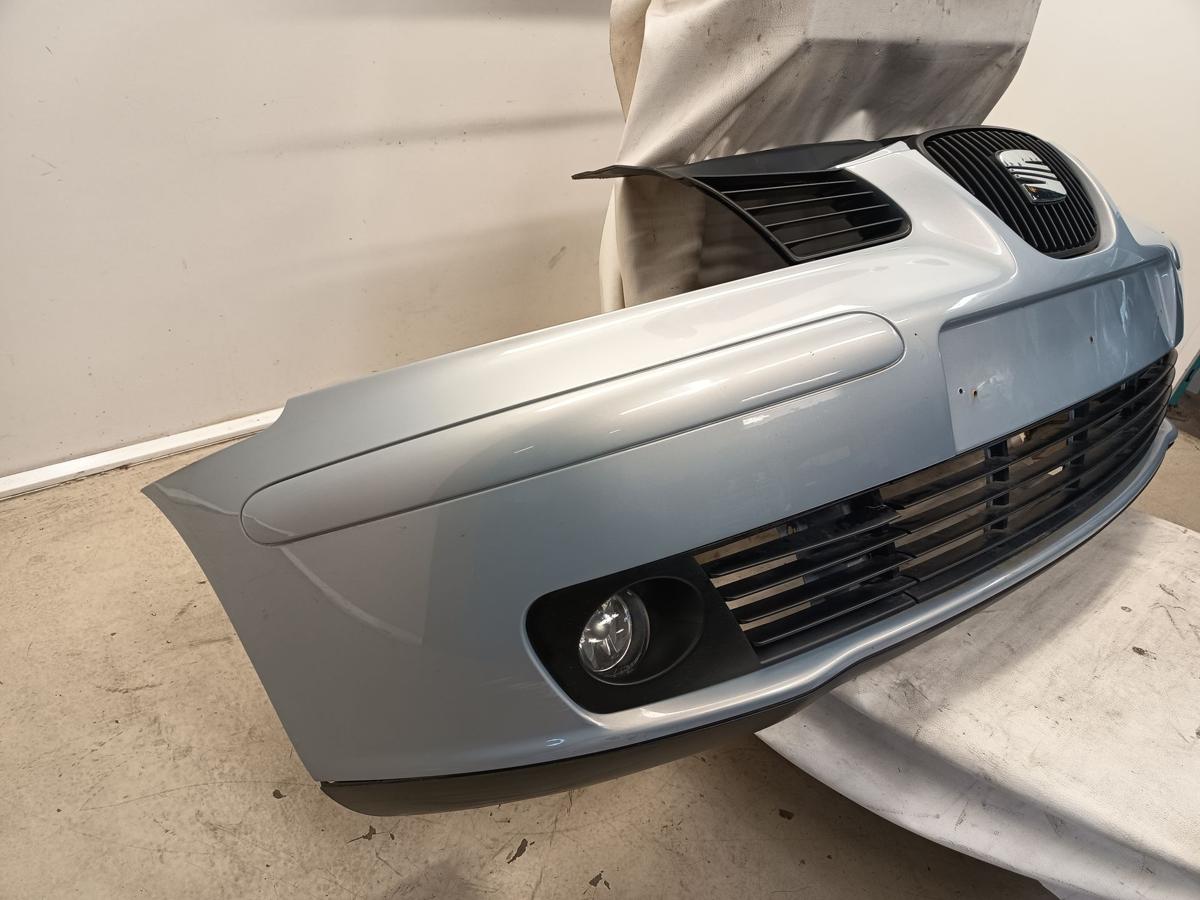 Seat Ibiza 6L original Sto&szlig;stange vorne LS5T Blau vor Facelift Bj 2005