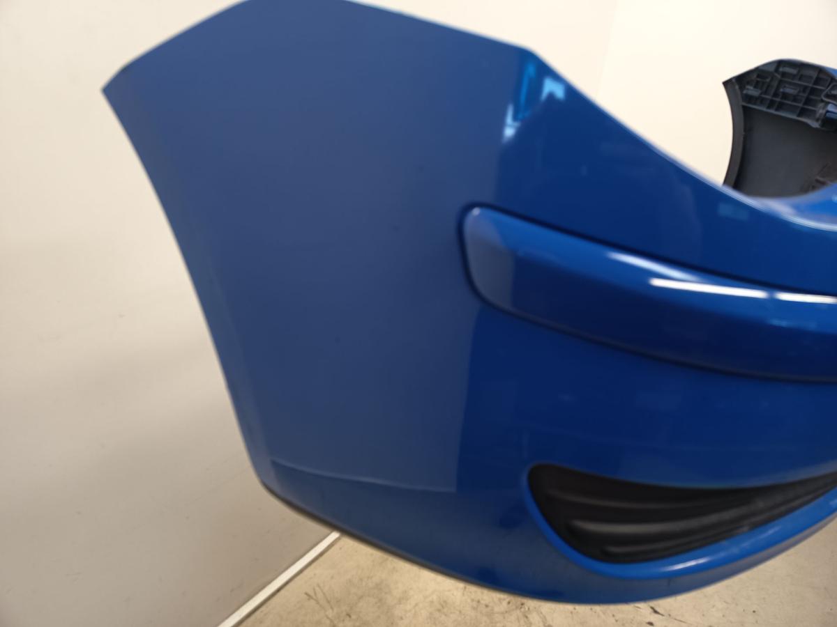 VW Polo 9N3 original Sto&szlig;stange F&auml;nger vorn Front A5F Summer Blue Bj 2006