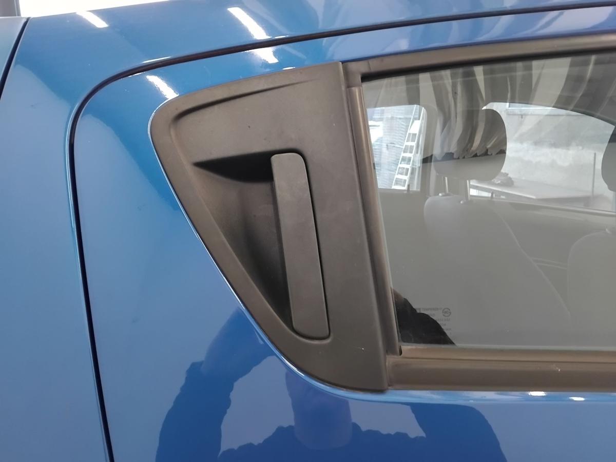 Chevrolet Spark M300 Tür hinten rechts blau BJ2012