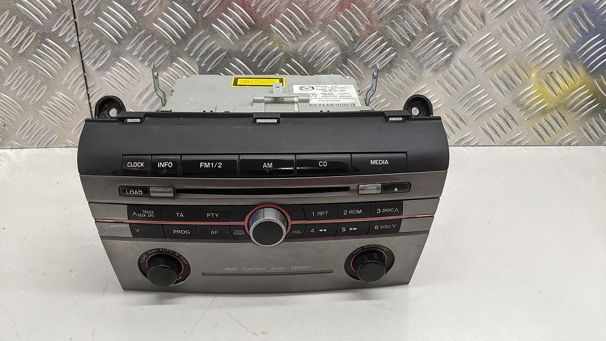 Mazda 3 BK Autoradio Radio mit CD BR2B66AR0