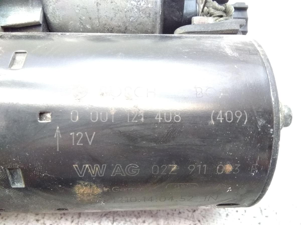 VW Golf 6 original Anlasser Starter 1.4TSI 118kw BJ2010 02Z911023E