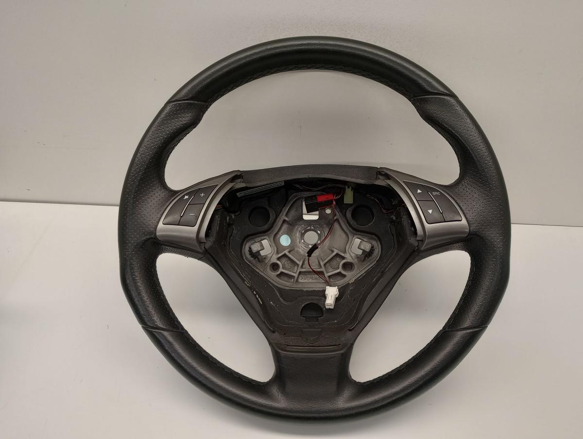 Fiat Bravo II 198 orig Lenkrad Multifunktion Sport Leder schwarz Bj 2008