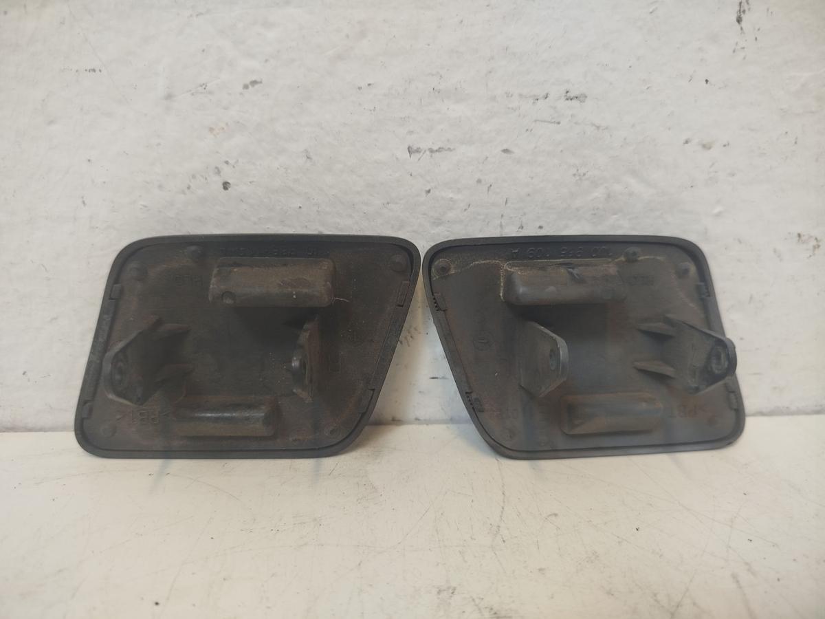 VW Golf IV 4 1J Satz Abdeckkappen Abdeckung f&uuml;r SRA D&uuml;sen LC9Z Black Magic Perl