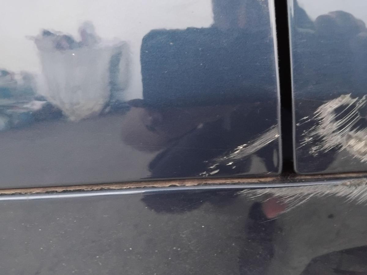 BMW 5er E60 E61 original Alu-Kotfl&uuml;gel vorn links mysticblaumetallic BJ2003