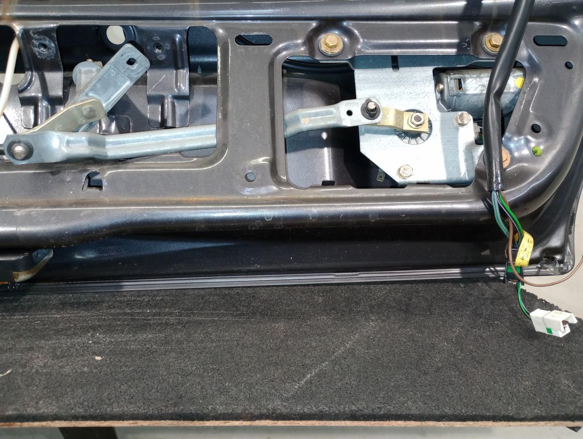 VW Golf II 2 GL orig Heckklappe mit Scheibe A7U Perlgrau Bj 91