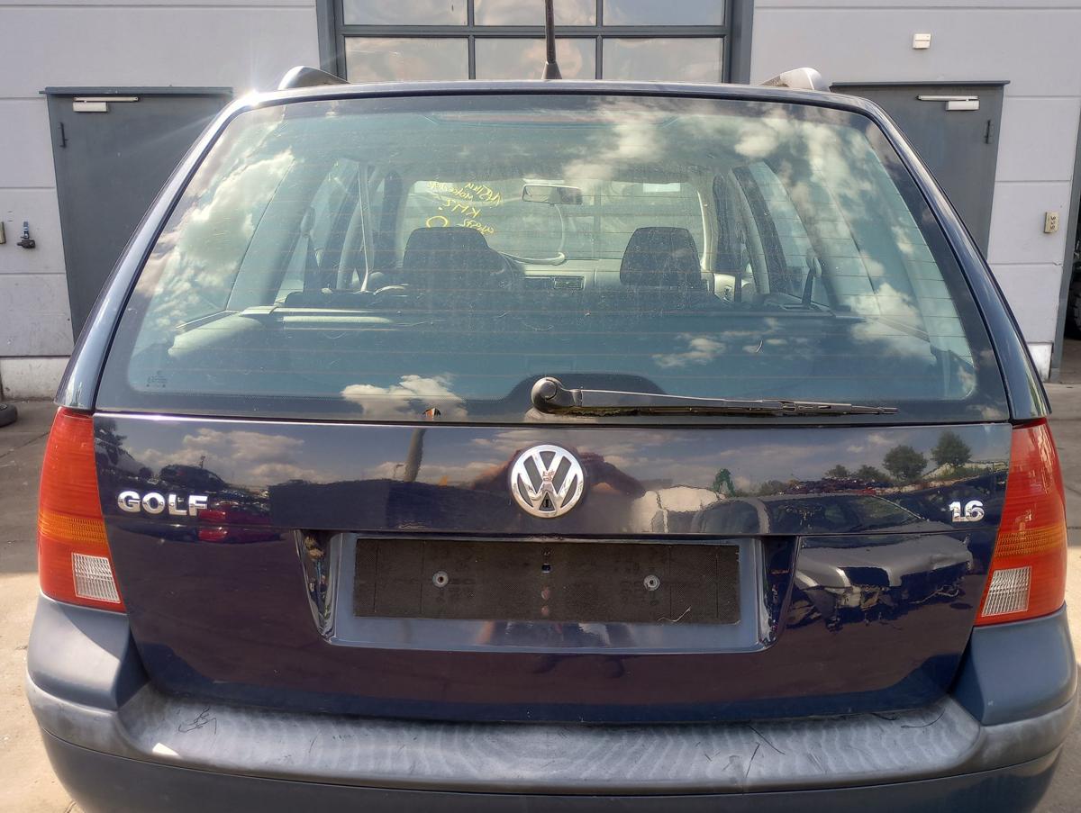 VW Golf VI 4 Variant orig Hecklappe mit Scheibe Kombi LA5G Blau Bj 2000